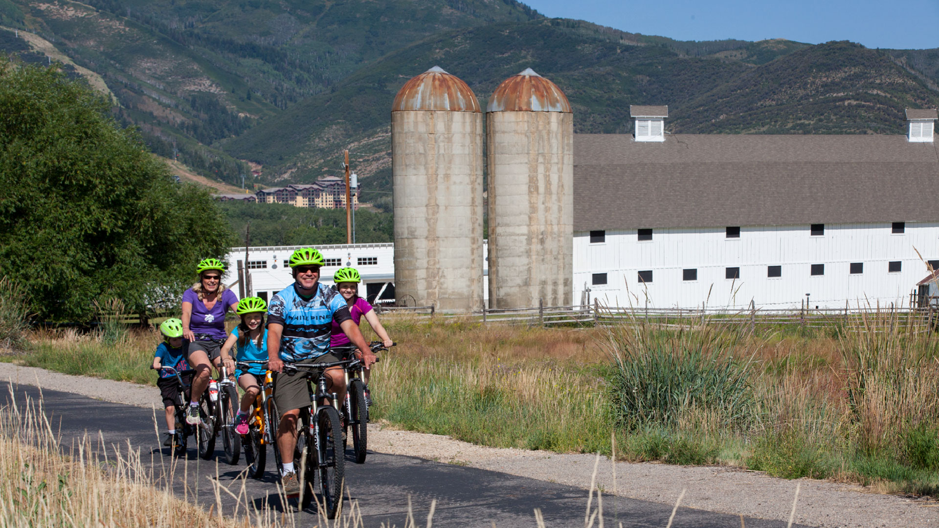 Guided Park City Bike Path Tour from White Pine Touring in Park City, UT.