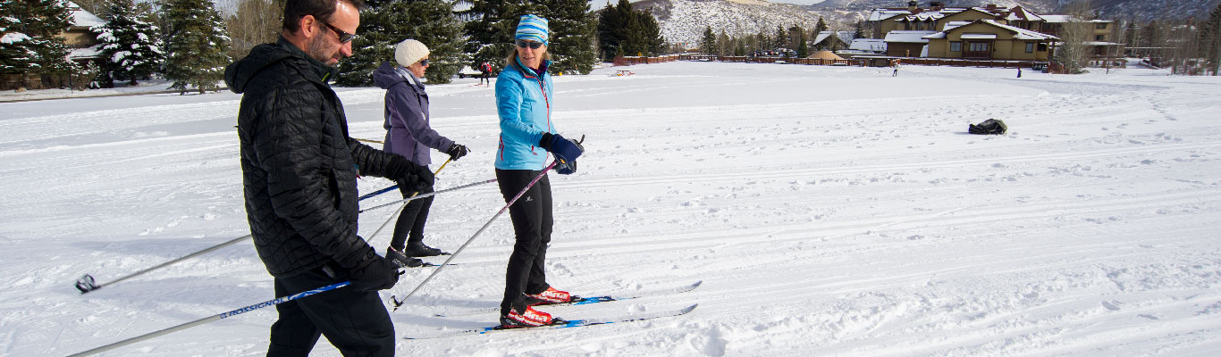Group Classic Cross Country Skiing Lessons in Park City, UT