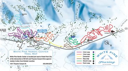 Cross-Country Trail Map