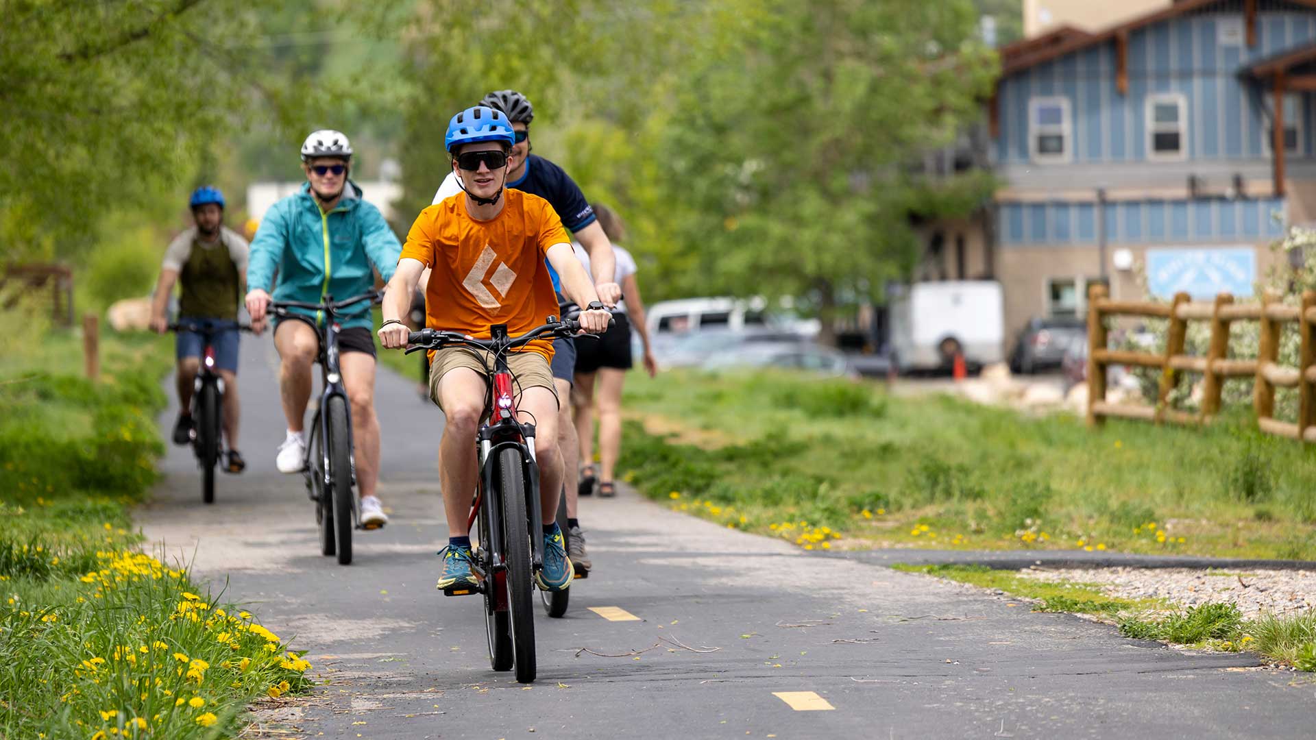 Guided Park City E-Bike Path Tour from White Pine Touring in Park City, UT.