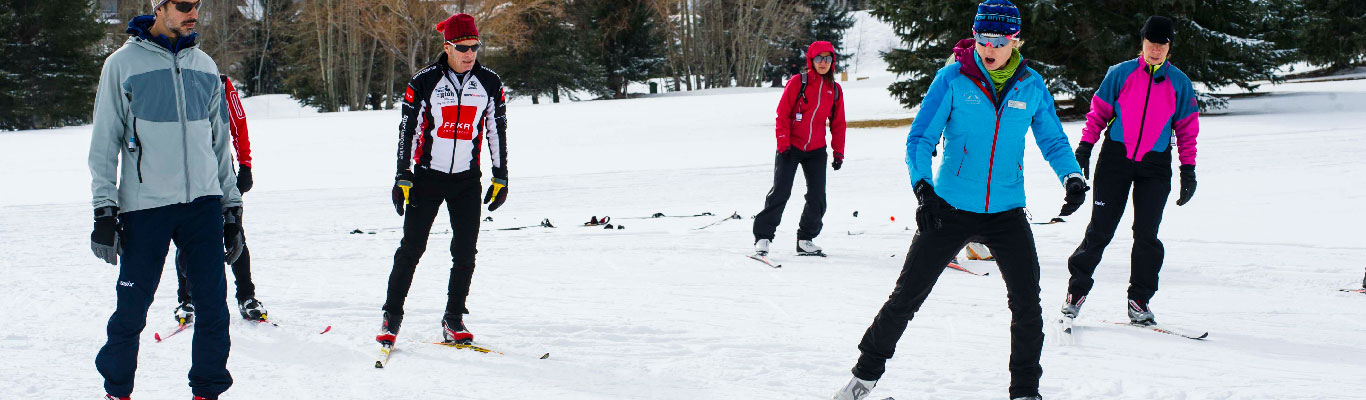 Group Skate Cross Country Ski Lesson in Park City, UT