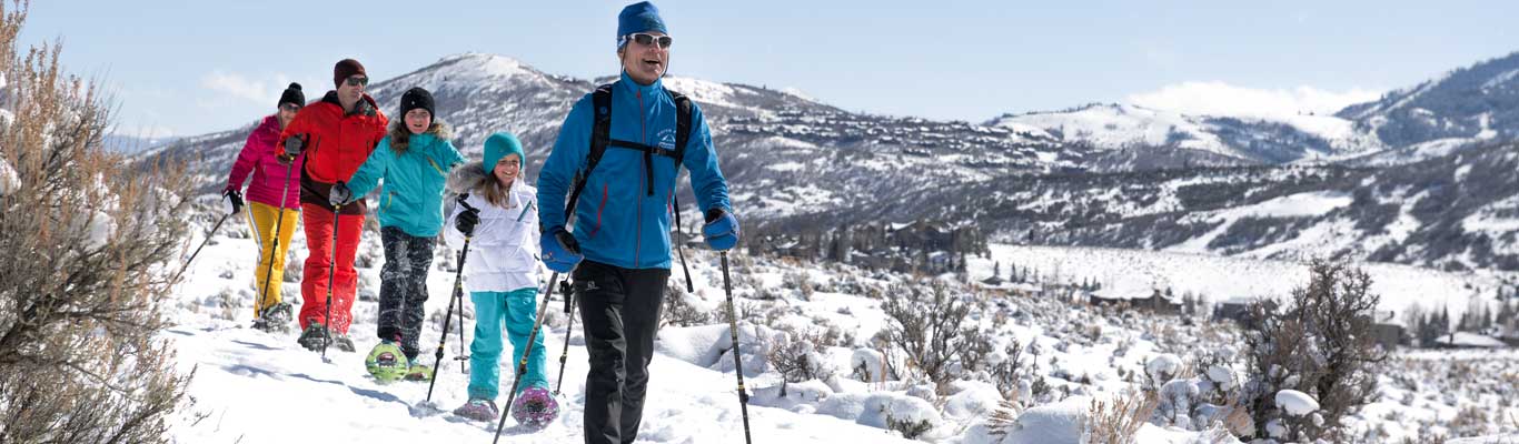 Guided Snowshoeing Tours from White Pine Touring in Park City, UT