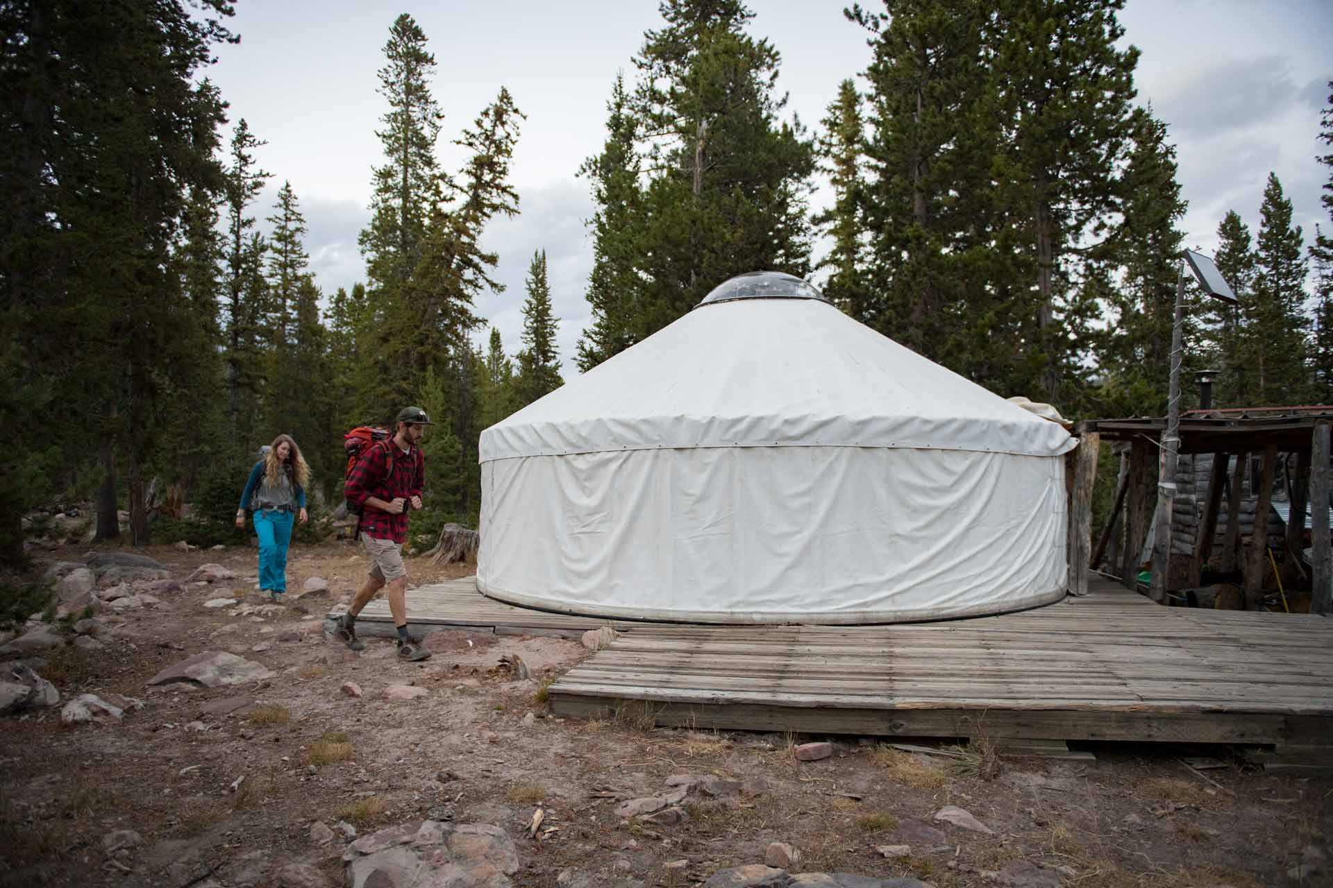 Yurt Camping with Inspired Summit Adventures